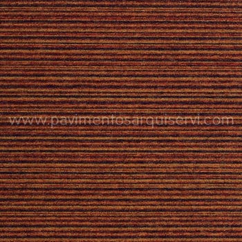 Moquetas Poliamida Multiline Reunion Terracotta